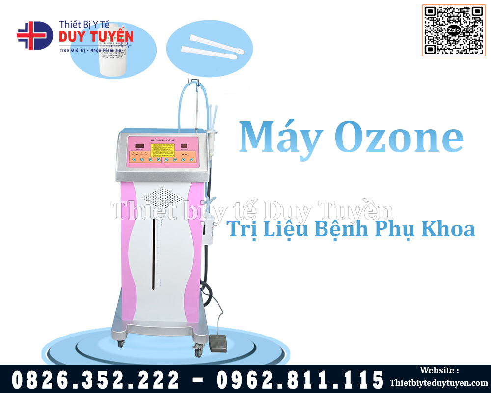 khí ozone trị viêm tử cung