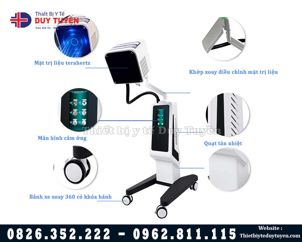 sử dụng sóng terahertz trong vật lý trị liệu