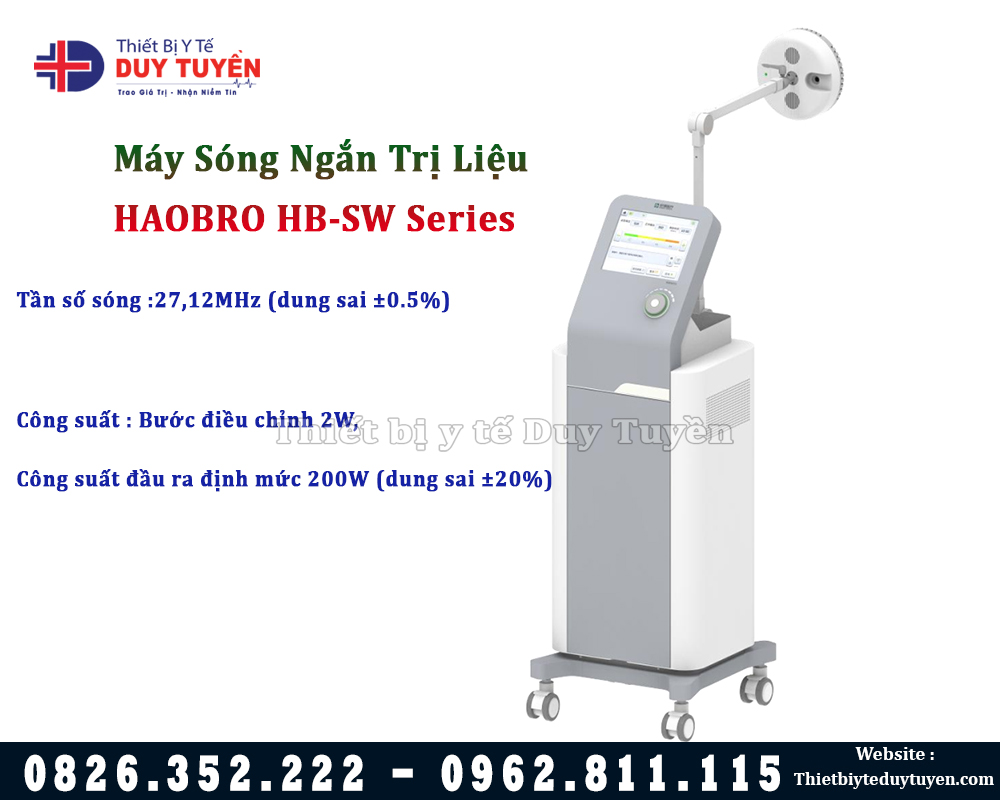 trị liệu bằng máy sóng ngắn cao cấp