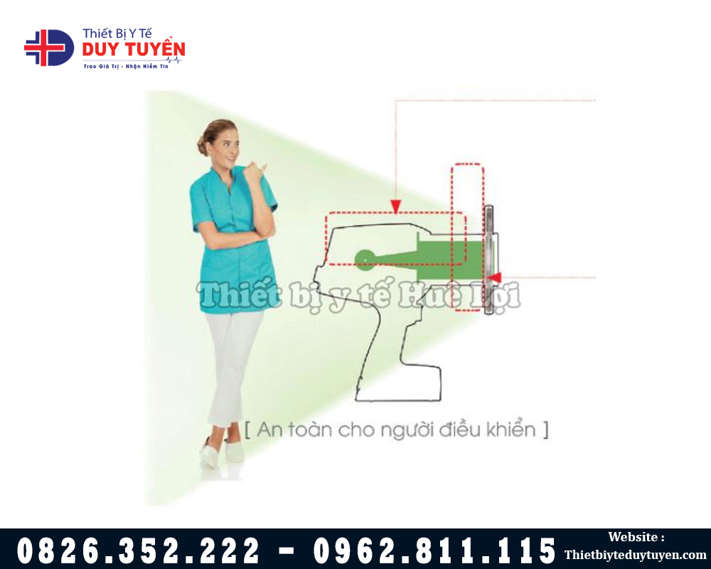 Cấu tạo máy chụp X quang răng vatech hàn quốc