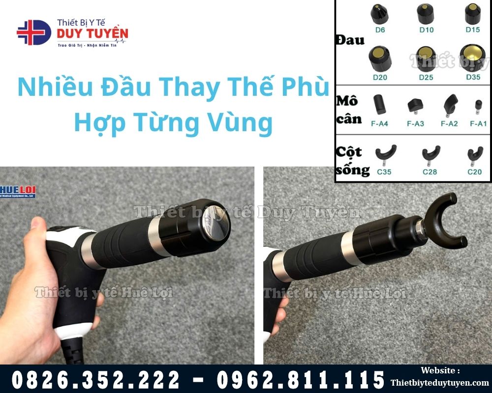 đầu thay thế máy xung kích
