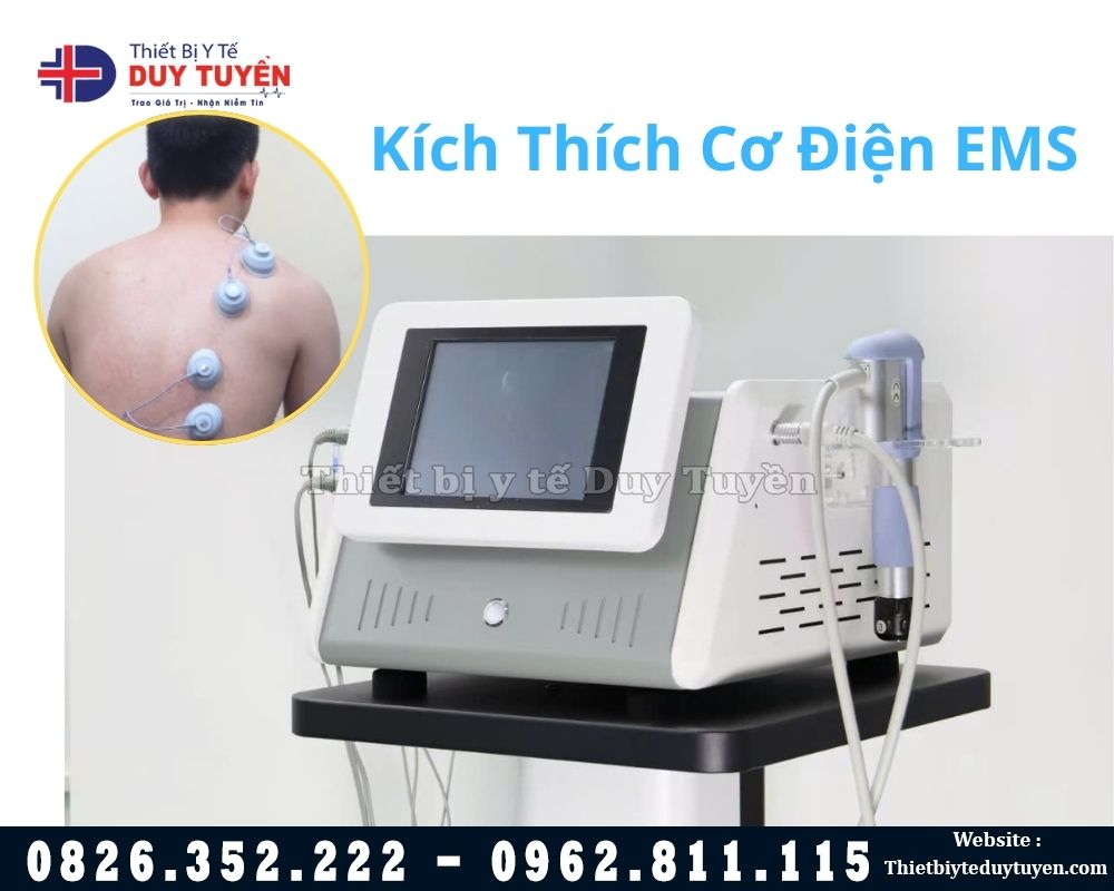máy xung kích kèm EMS