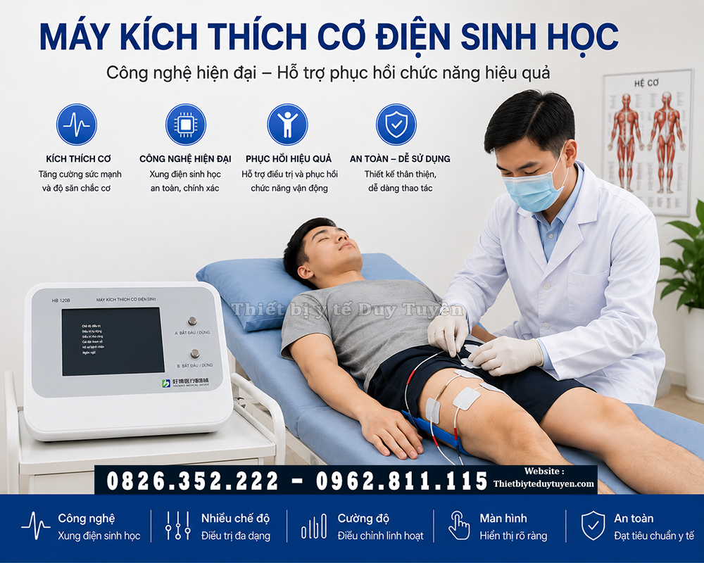 máy điều trị rối loạn cơ Haobro HB120B