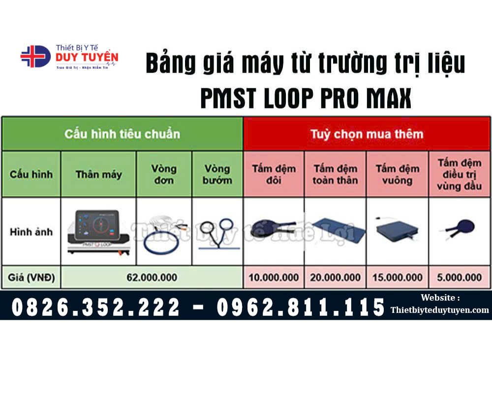 giá máy từ trường trị liệu PMST LOOP