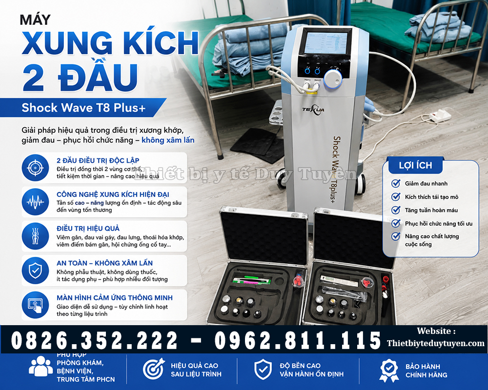 máy xung kích 2 tay cầm