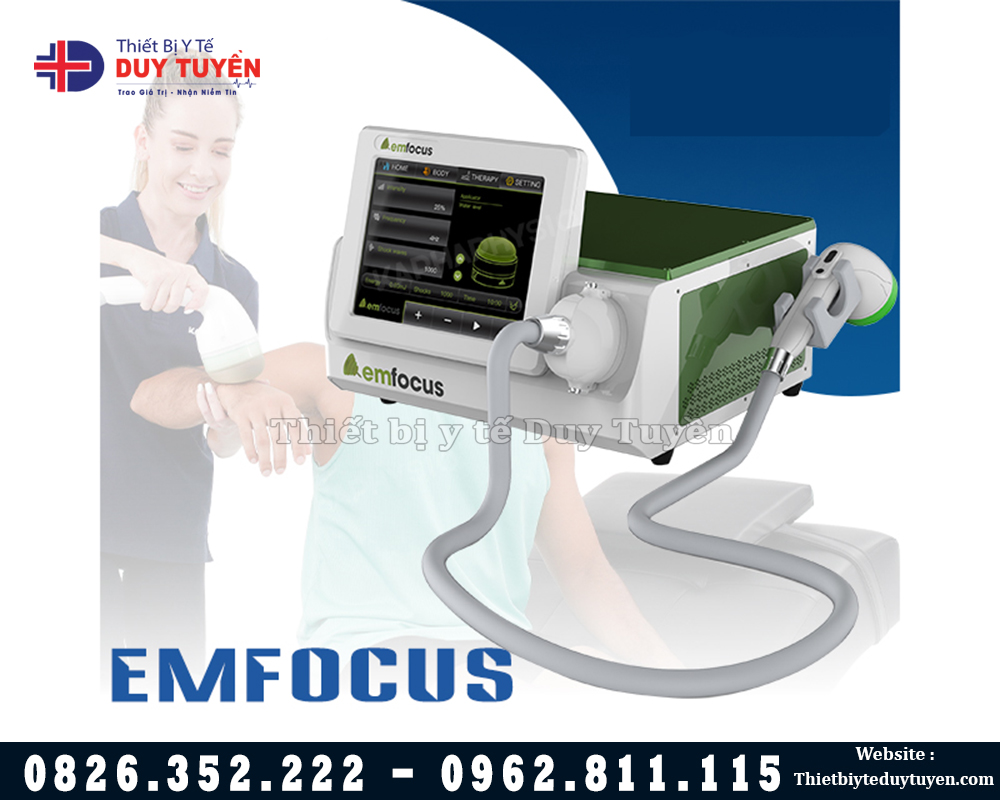 máy xung kích emfocus giảm đau giảm viêm