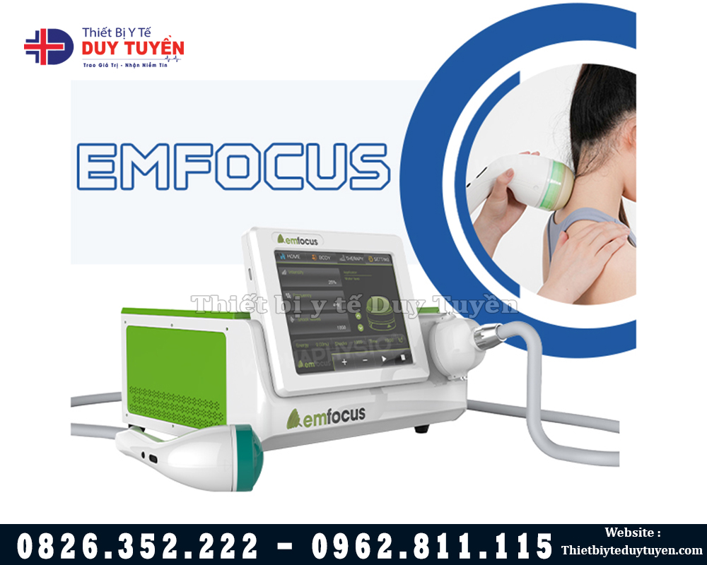 máy xung kích emfocus hiệu quả trong trị liệu