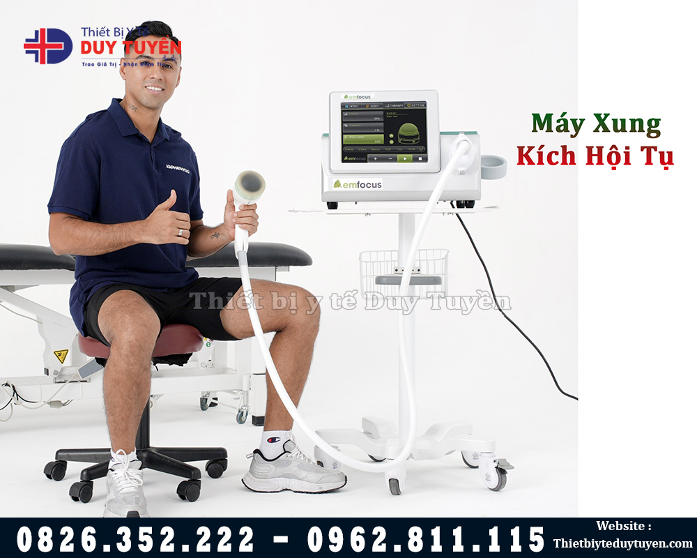 máy xung kích hội tụ hiệu quả trong trị liệu