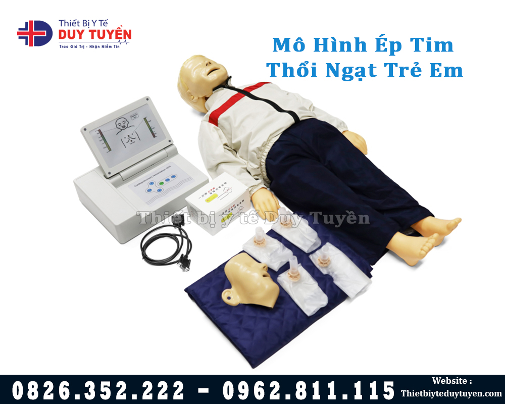 Mô hình ép tim trẻ em