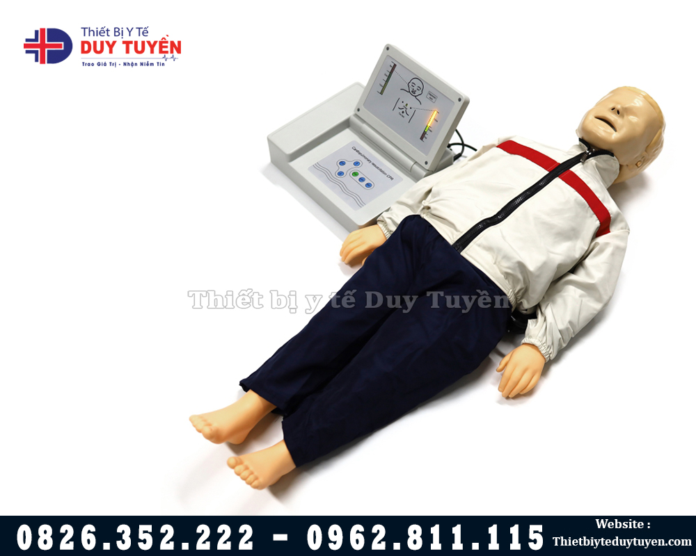 mô hình sơ cứu ngừng tuần hoàn trẻ em
