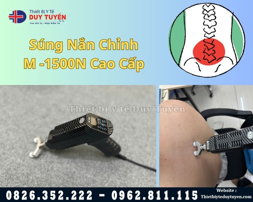 súng bấm huyệt tác động nắn chỉnh