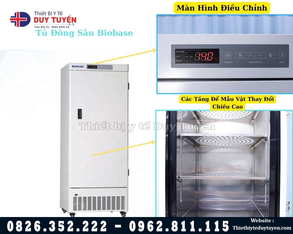 tủ âm sâu chính hãng biobase