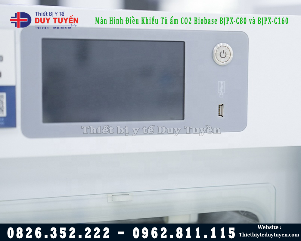 màn hình tủ ấm CO2 biobase