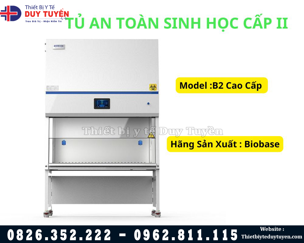 tủ an toàn sinh học cấp 2 cao cấp
