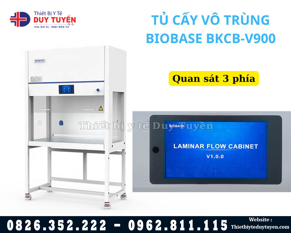 tủ cấy vô trùng khí đứng biobase BKCB V900