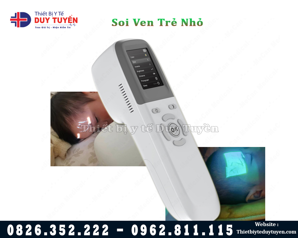 máy soi tĩnh mạch trẻ em