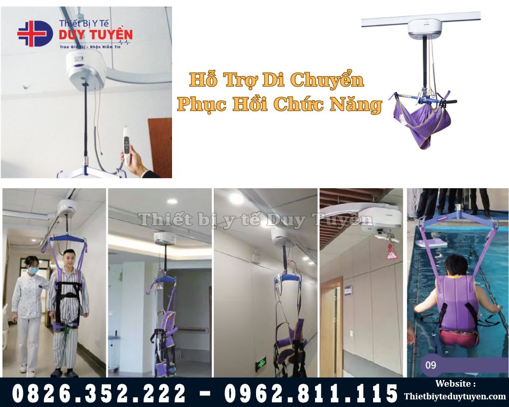 hệ thống di chuyển bệnh nhân kèm phục hồi chức năng